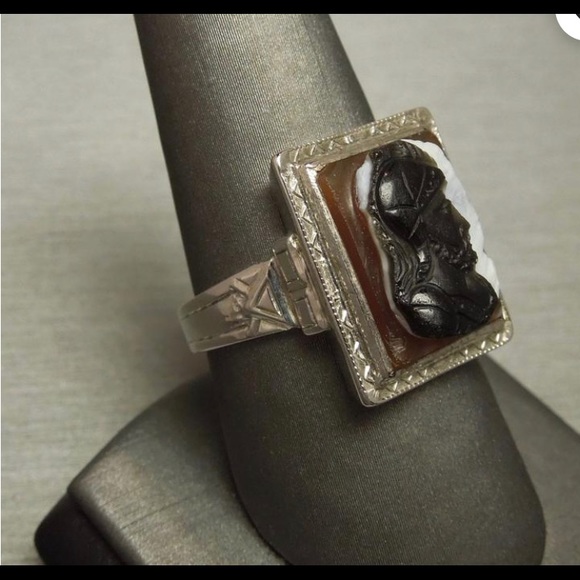 Real gold Rare Roman soldiers cameos - Picture 3 of 3